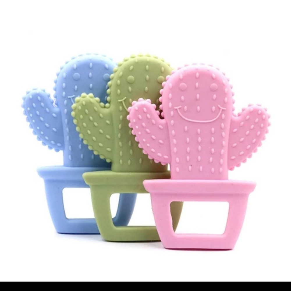 Baby cactus teethers